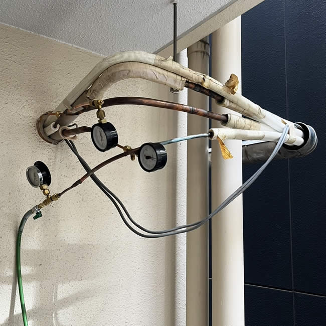 エアコン施工写真