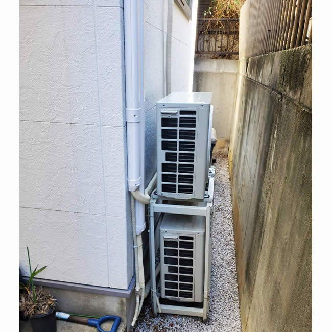 エアコン施工写真